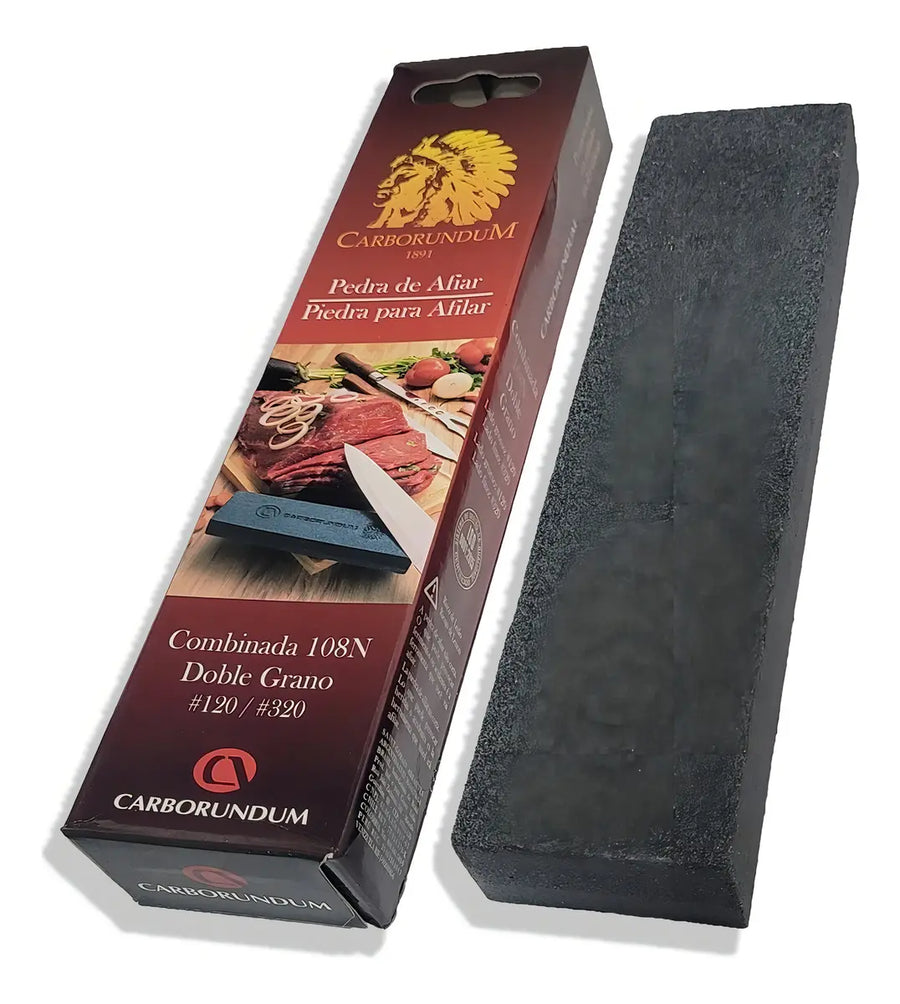 Piedra De Afilar Carborundum Doble Faz
